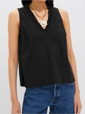 Pomander Place NWT Black Veronica Top in black size XL